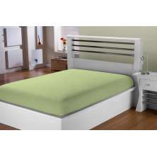 Lençol Avulso Percal 200 Fios Casal Estamparia - Verde