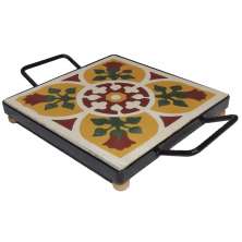 Descanso de Panela Apoio De Mesa Ladrilho Hidráulico B1