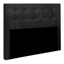 Cabeceira Queen Cama Box 160x129 Cm Helen Suede Preto SBL