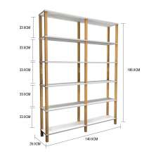 Estante 140x26x186 Branca