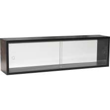 Nicho 80 Portas de Correr Vidro Preto
