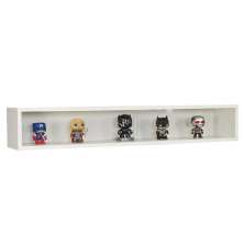 Nicho Funko Portas Correr Vidro Branco 100x16x18