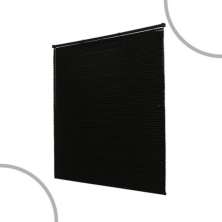 Persiana Cortina Horizontal Pvc 1,20x1,30m Off Evolux Diversas Cores - Preto