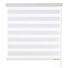 Persiana Rolo Dupla Zebrada 140x160 - Branco