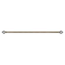 Varão Extensível para Cortina Coroa 210 cm Ouro Velho