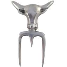 Garfo Tridente Para Churrasco Bull Garfo De Costelão Alumíni