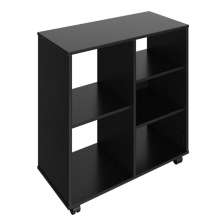 Estante Moma Preta 84x80 cm