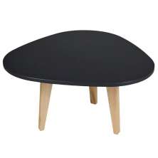 Mesa de Centro Triangular Munique Preta