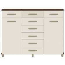 Comoda Sapateira E Cabideiro 2 PT CO180 Rustico Champagne Fell