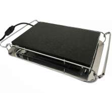 Grill Elétrico Grelha De Pedra Granito Ônix Chapa Elétrica S