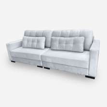 Sofá Living IDEA 2 Lugares 1,50 metros Veludo - 26 Prata