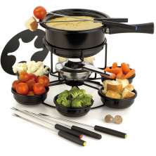Aparelho Panela de Fondue com Base Giratória 16 Peças Viena Carroussel Forma