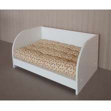 Berço Cama Pet Para Cães E Gatos Com Colchão Pequeno E Médio Porte