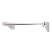 Cabideiro De Parede 80 cm Arara Camiseiro Calceiro Branco Laca