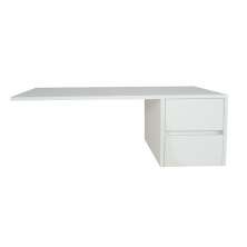 Escrivaninha Suspensa Mesa para Computador ou Notebook Branco