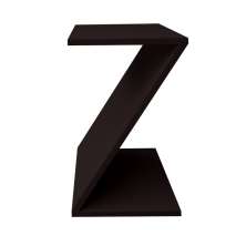 Mesa "Z" Lateral de Apoio ou Mesa de Cabeceira Preto Laca