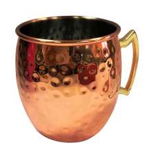 Caneca Martelada Cobre 550 ml