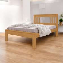Cama Casal Aconchegante Sophia Naturalle E Off White