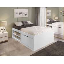 Cama Sapateira Vanessa Casal Branca Framar