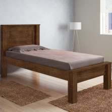 Cama Solteiro Roma Malbec com Colchão