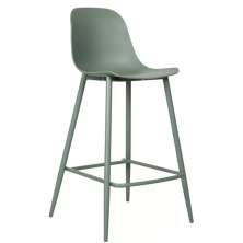 Banqueta Média Fixa Miami - Verde Aloe
