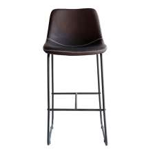 Banqueta Oxford - Preto Vintage