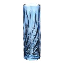 Vaso Solitário L Hermitage I Transparente Azul