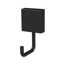 Cabide Preto Cabide De Banheiro Gancho Future 8506 Pt  