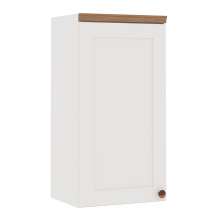 Armário Aéreo Iluminata 1 Porta Branco 40 cm