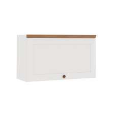 Armário Aéreo Iluminata 1 Porta Branco 80 cm