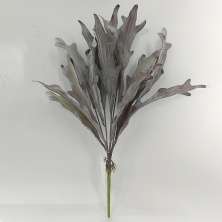 Buquê Decorativo Folhas X6 Marrom 42cm