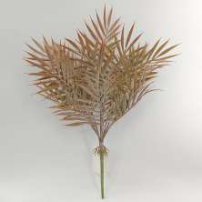Buquê Decorativo Folhas X6 Rosa Outono 40cm