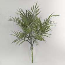 Buquê Decorativo Folhas X6 Verde Outono 40cm