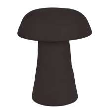 Escultura Decorativa Cogumelo Slim G Preta