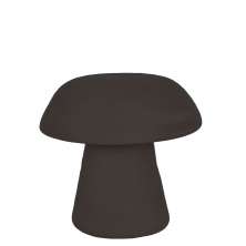 Escultura Decorativa Cogumelo Slim P Preta