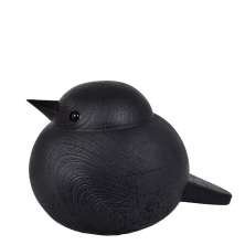 Escultura Decorativa Pássaro G Preta