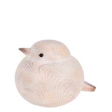 Escultura Decorativa Pássaro P Creme