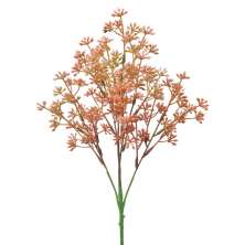 Haste Decorativa Gypso Outonado Tangerina