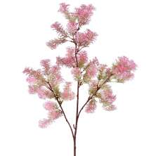 Haste Decorativa de Folhas Coral X3 Lavanda