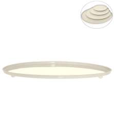 Suporte para Arranjo Grillo com 4 Peças Creme