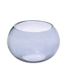 Vaso Decorativo Aquário Grafite 12 cm