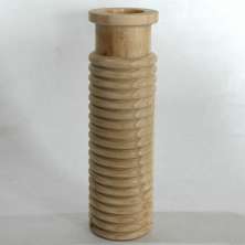 Vaso Decorativo Madeira Natural 40cm
