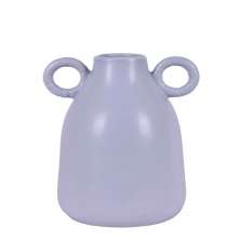 Vaso Decorativo Minimalista Azul 15 cm