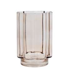 Vaso Decorativo Vidro Âmbar