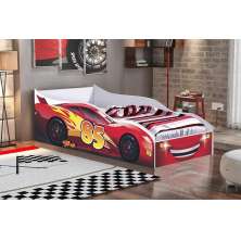 Cama Carro Vermelho com Colchão Gabrielli