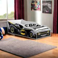 Cama Racer Preto com Colchão Gabrielli