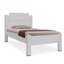 Cama Solteiro Paris Branco - Gabrielli