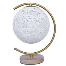 Abajur Luminária Rustica Branca De Mesa 27,5cm Bivolt 110/220v