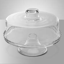Boleira de Vidro 29cm com Pé 