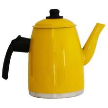 Bule Amarelo Resistente Gulê Em Alumínio 1,85 Litros